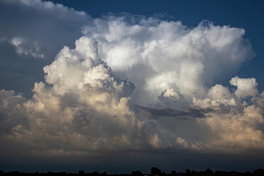 Nebraska Thunder and Lightning 029 Photograph by Dale Kaminski