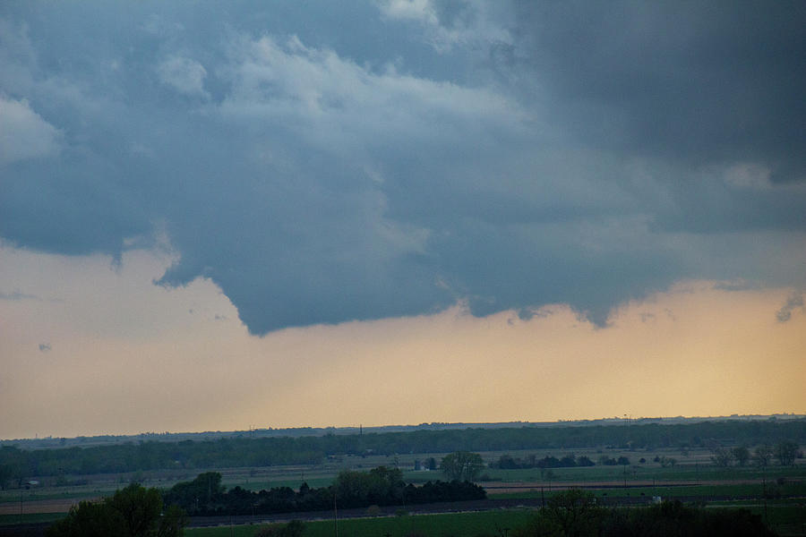 Nebraska Thunderset 002 Photograph by Dale Kaminski