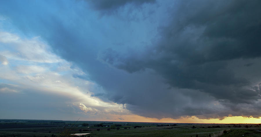 Nebraska Thunderset 009 Photograph by Dale Kaminski