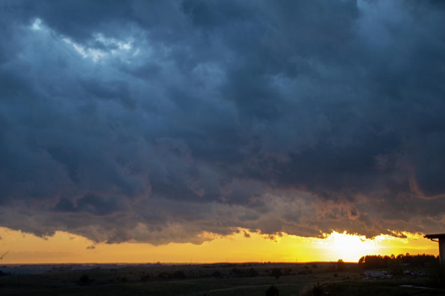 Nebraska Thunderset 014 Photograph by Dale Kaminski