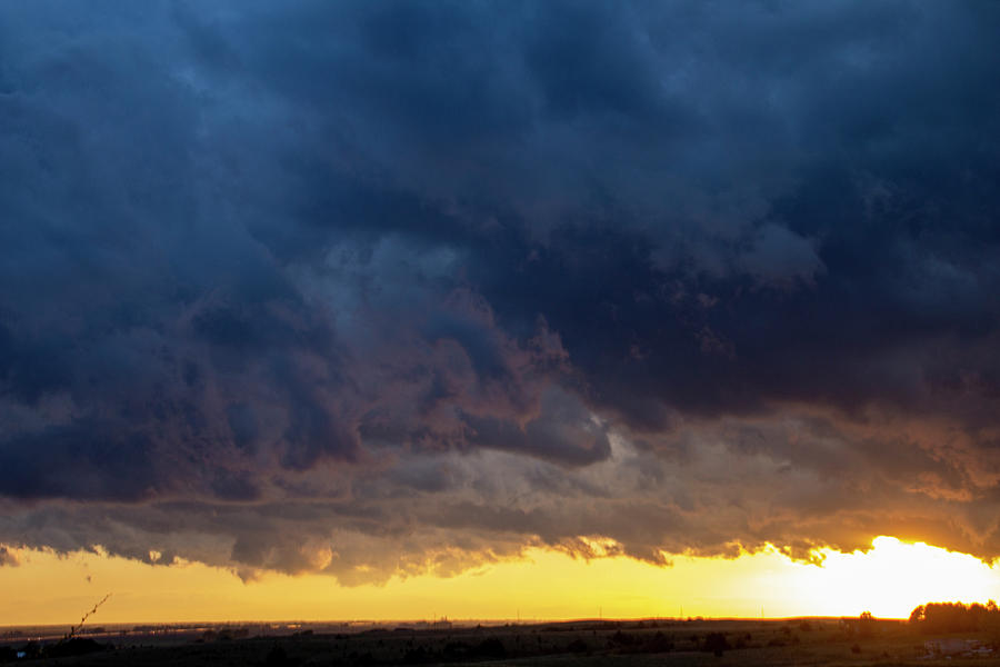 Nebraska Thunderset 017 Photograph by Dale Kaminski