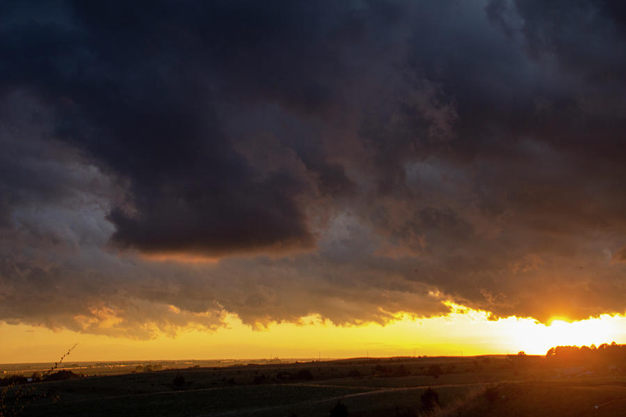 Nebraska Thunderset 021 Photograph by Dale Kaminski