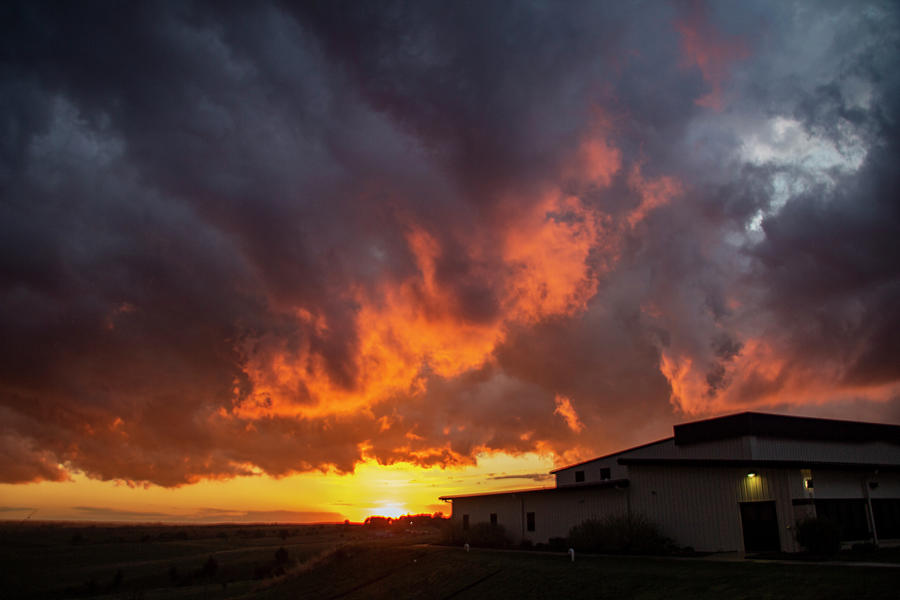 Nebraska Thunderset 028 Photograph by Dale Kaminski