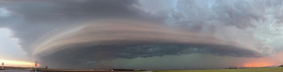 Nature Photograph - Nebraska Thunderstorm Eye Candy 020 by NebraskaSC