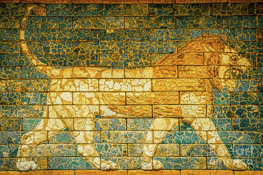 Nebuchadnezzars Lion Photograph by Susan Vineyard