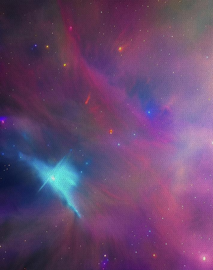 Nebula Dreams  Painting by Ally White