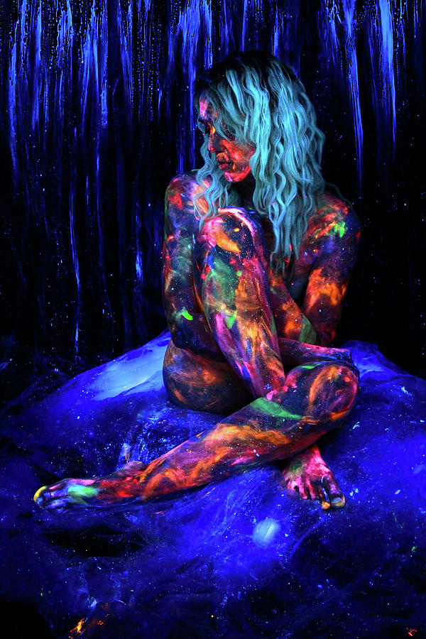 Nebula Girl Photograph by John Poppleton
