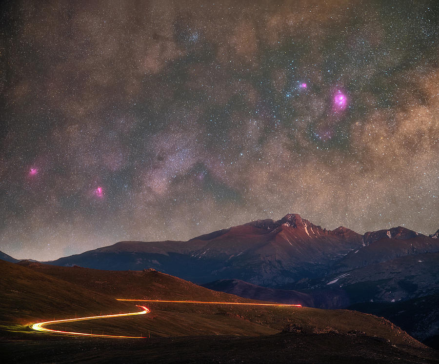 Nebula Nights Photograph by Darren White