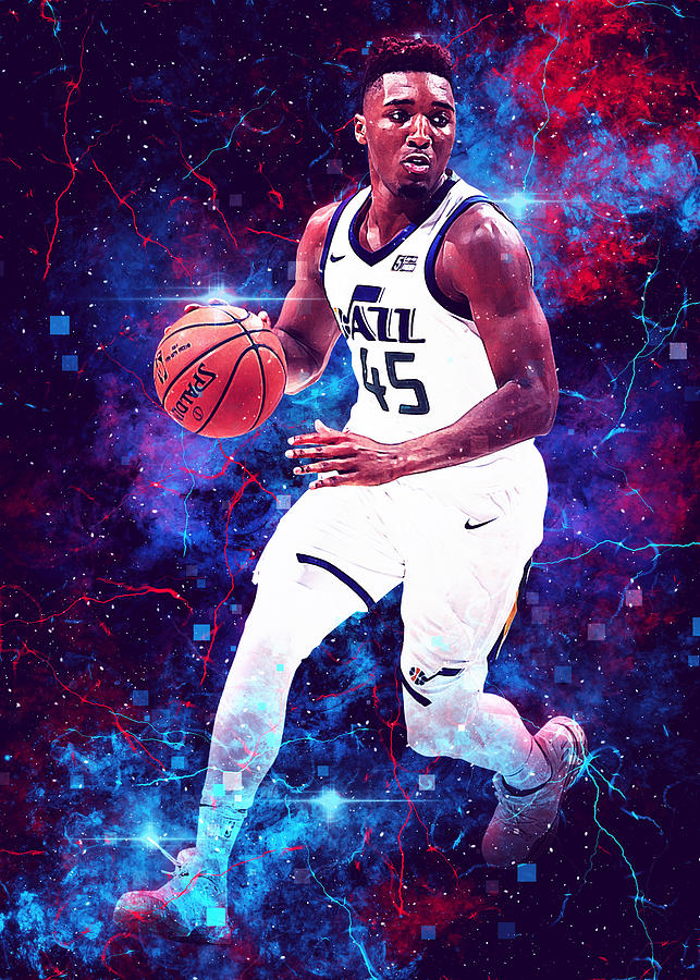 Nebula Player Utah Jazz Player Donovan Mitchell Donovanmitchell Donovan ...