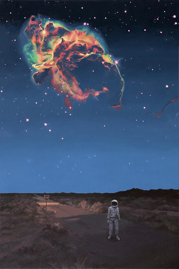 Space Painting - Nebula by Scott Listfield