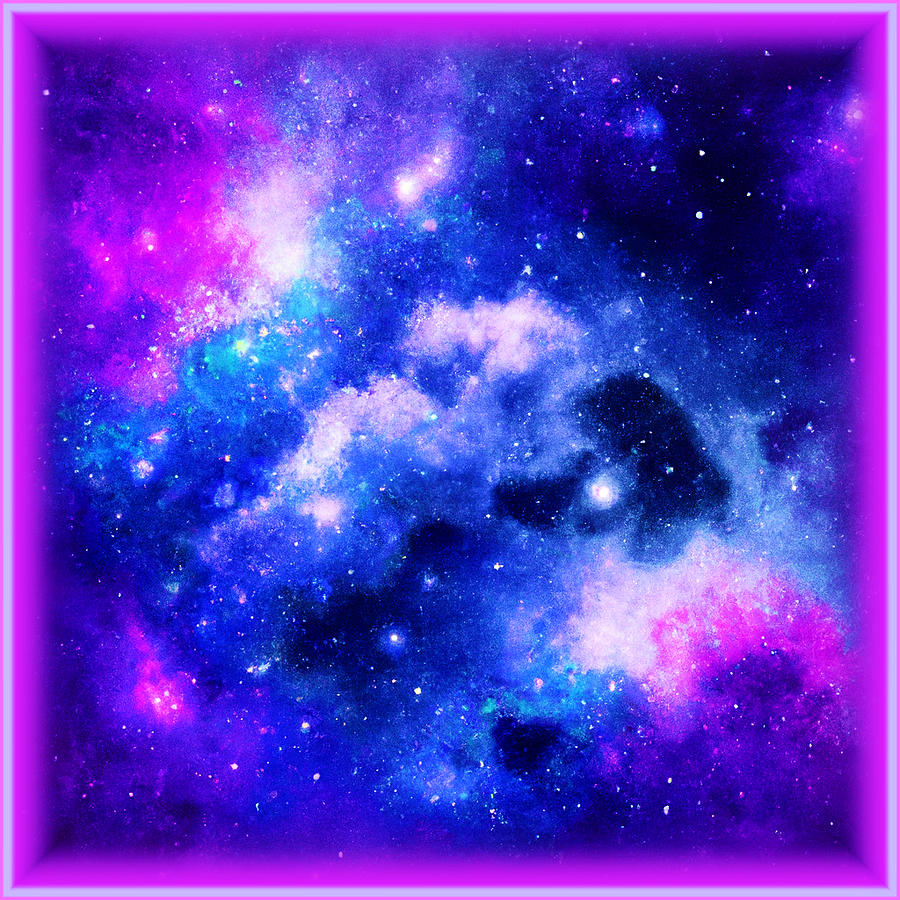 Nebula Stars A Stunning Digital Art Design Digital Art by Nature And ...