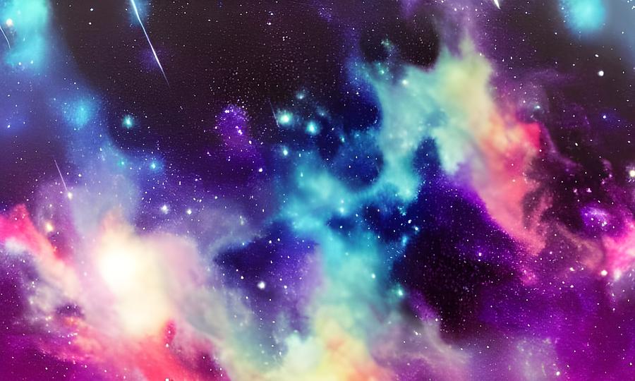 Nebulae art Digital Art by Marcin Pasnicki - Fine Art America