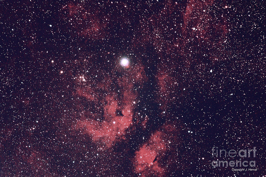 Nebulosity Surrounding Gamma Cygni Photograph by James Hervat