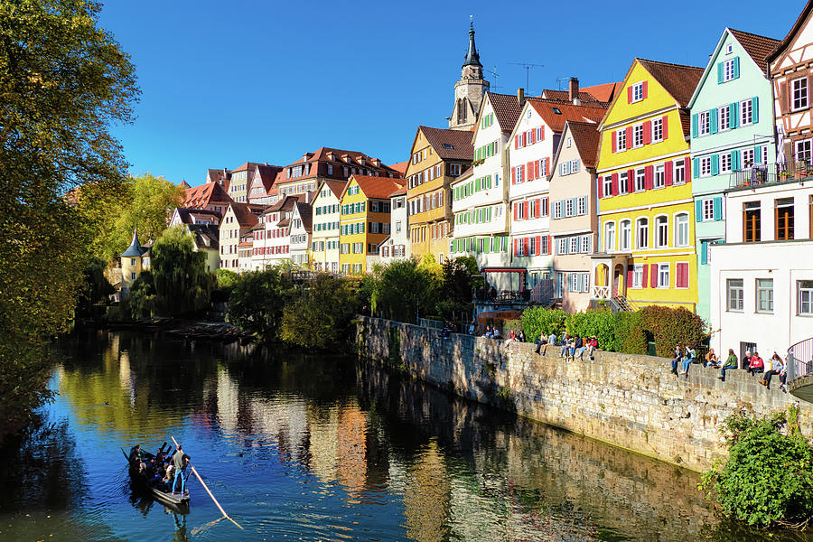 Neckarfront Old Town Tuebingen Germany Photograph by Matthias Hauser Neckarfront Old Town Tuebingen Germany Photograph by Matthias Hauser