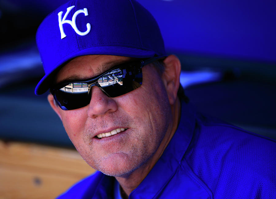 Ned Yost Photograph by Jamie Squire - Fine Art America