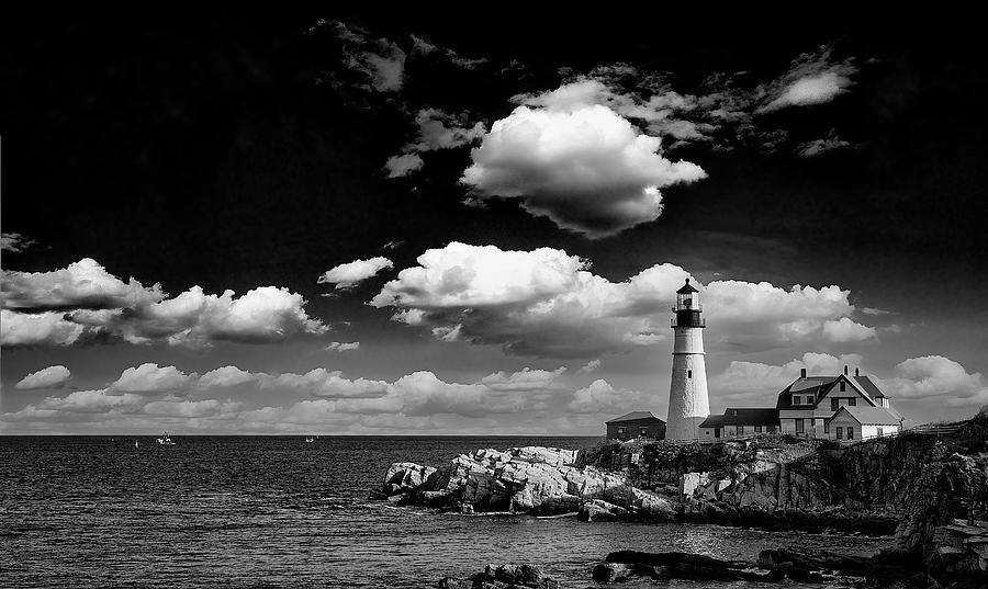 Neddick Lighthouse II Photograph by Jon Glaser