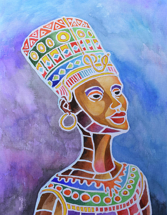 Nefertiti The Royalty Painting