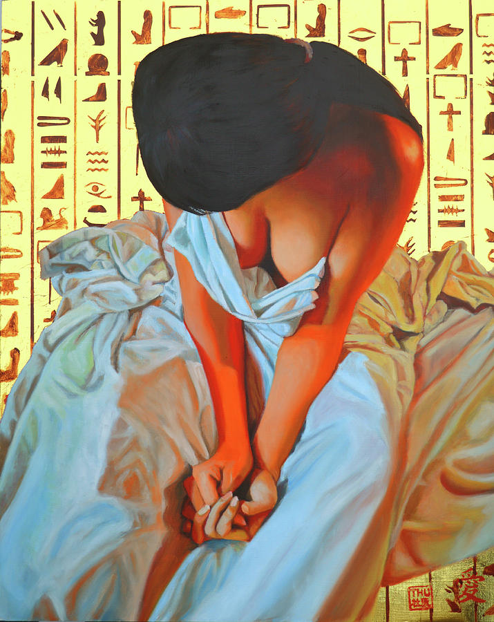 Nefertiti Painting by Thu Nguyen