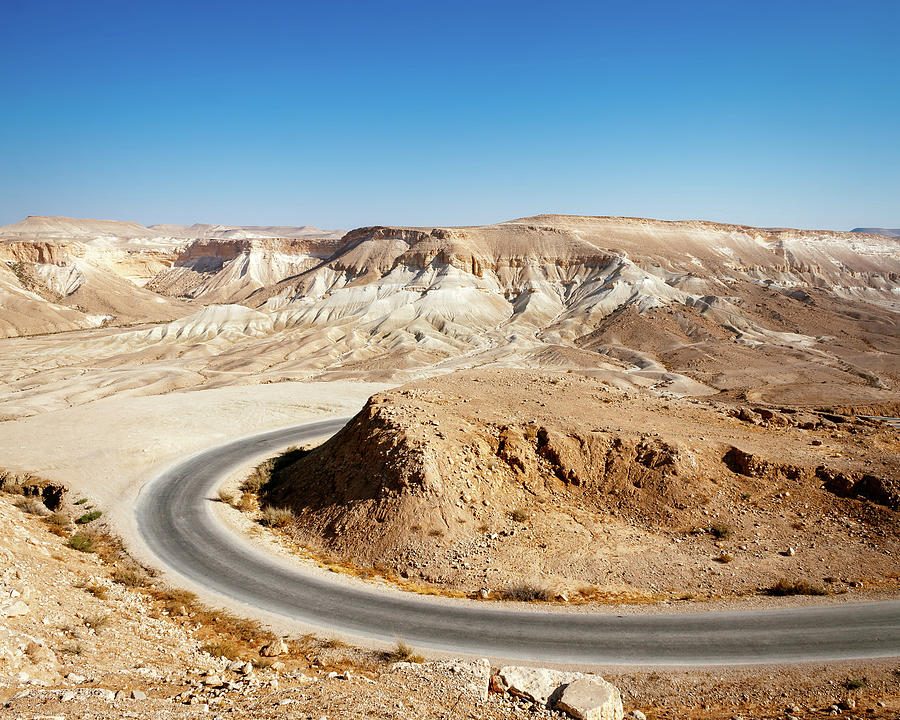 Negev Road Photograph by Robert Mintzes