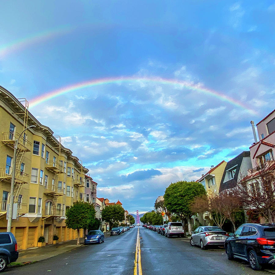 Neighborhood Rainbow Photograph by Ken Stampfer
