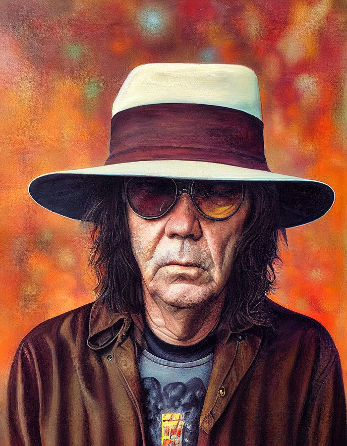 Neil Young Party House Digital Art By Craig Boehman - Fine Art America