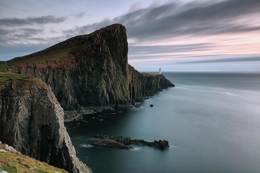 Neist Point Sunset - Isle of Skye Photograph by Grant Glendinning