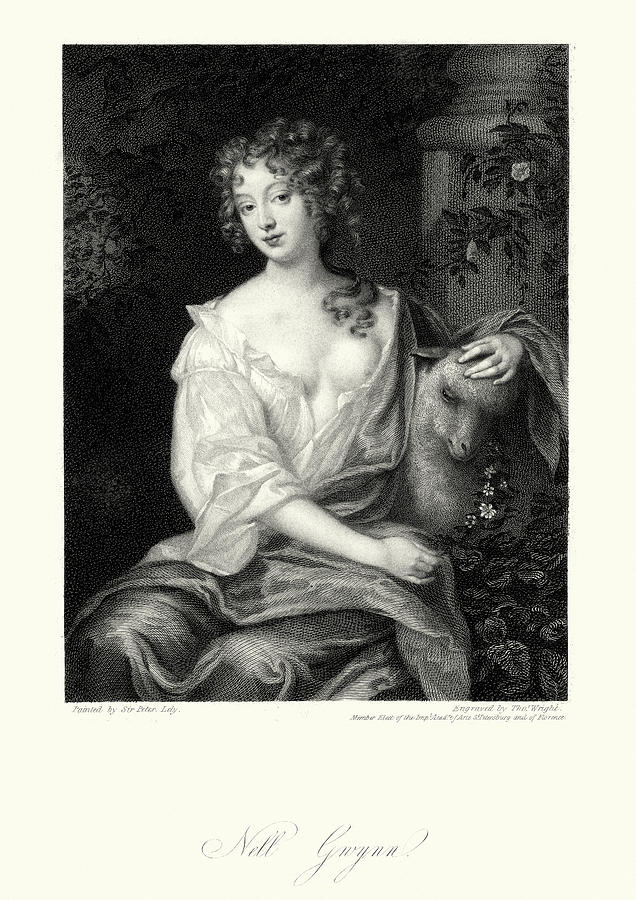 Nell Gwyn Drawing by Duncan1890