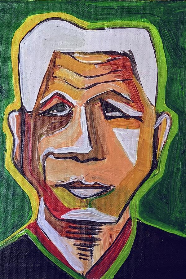 Nelson MANDELA Painting By Ron Kammer - Fine Art America