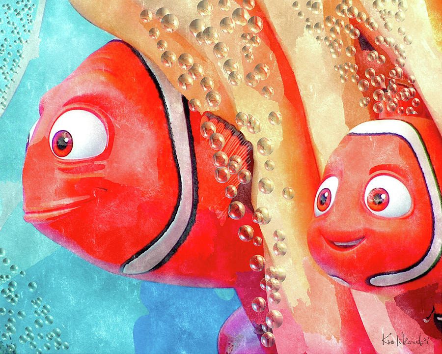 Nemo And Dad Digital Art by Ken Krolikowski