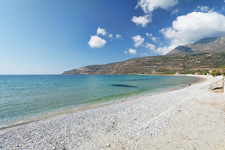 Neo Itilo beach in Mani, Greece Photograph by Constantinos Iliopoulos