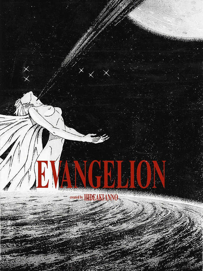 Neon Genesis Evangelion - Movie Poster Digital Art by William Stratton