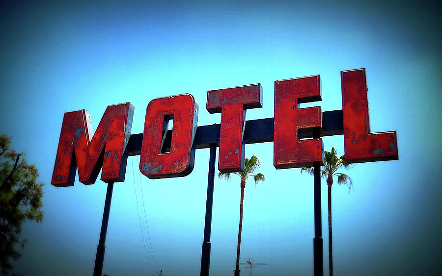 Neon Motel Sign Glenn Mccarthy 