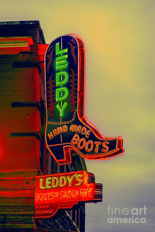 Neon Sign Fort Worth Stock Yard Photograph by JBK Photo Art