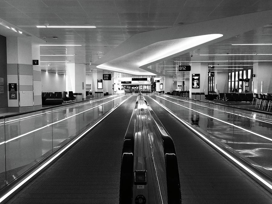 Neon Walkway Photograph by Anne Christians - Fine Art America