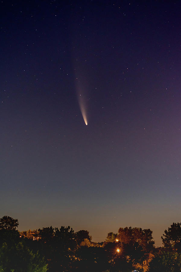 Neowise Comet 7-12 KC1 Photograph by Steve Ferro
