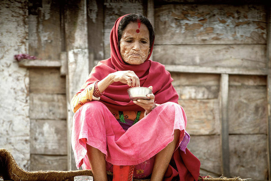 Nepalese Woman - Not For Sale Photograph by Sinsee Ho - Pixels