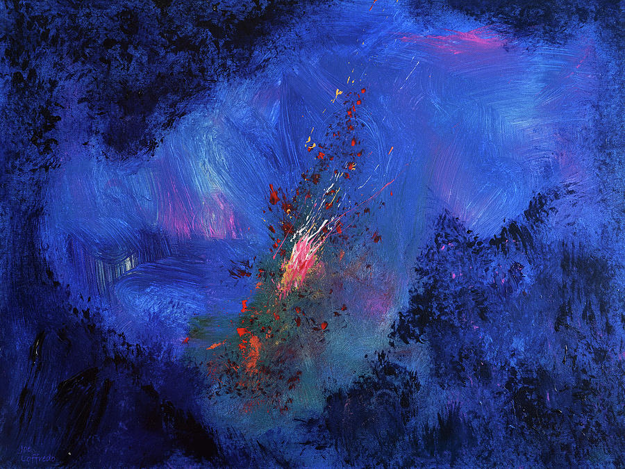 Neptune Painting by Joe Loffredo