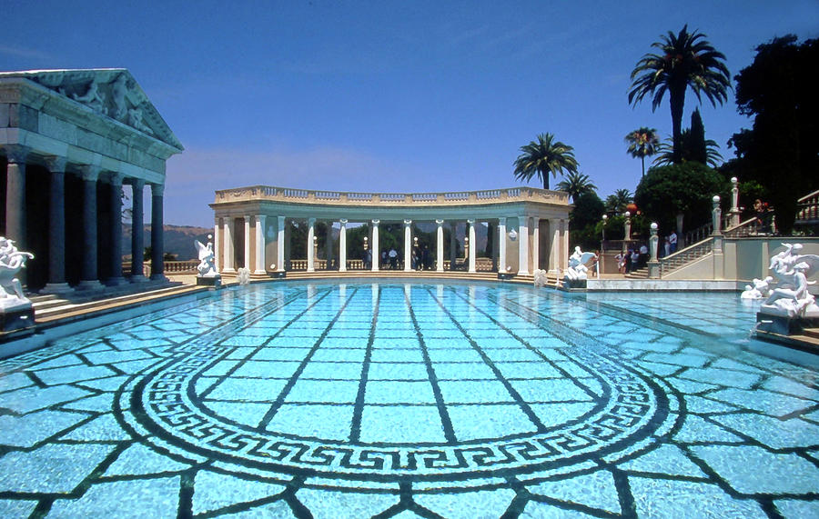 Neptune pool Hearst castle Photograph by David Lee Thompson