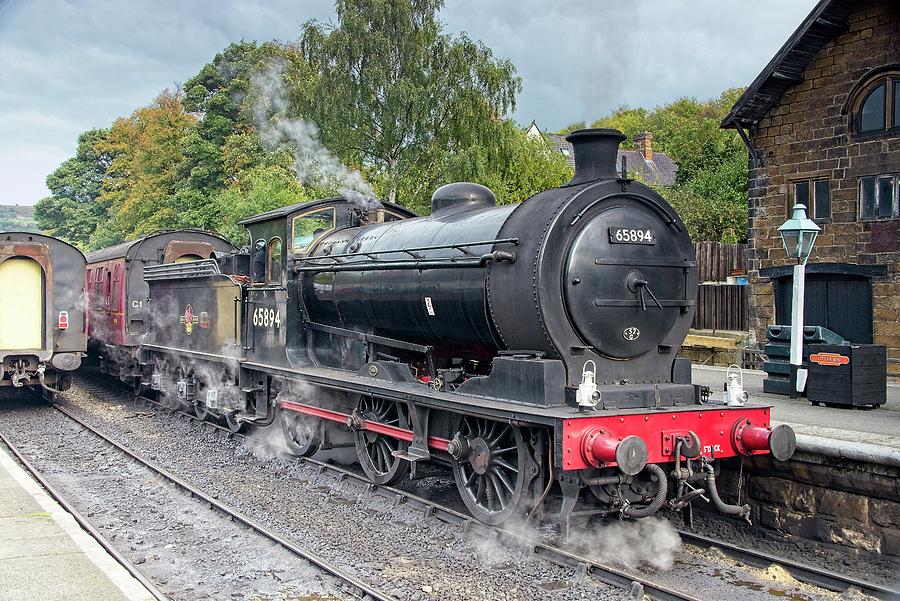 NER P3 Steam Train Photograph by Martyn Arnold