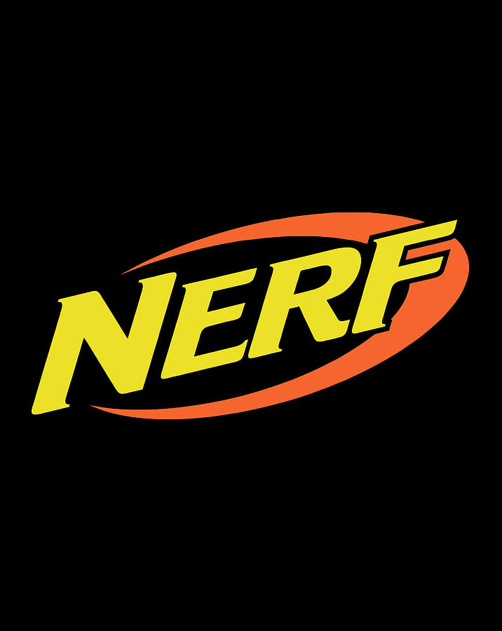 Nerf Classic Logo Drawing by Grace Hunter