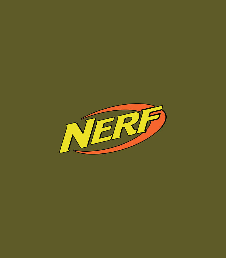 Nerf Classic Logo Digital Art by Jeremy Nur - Fine Art America