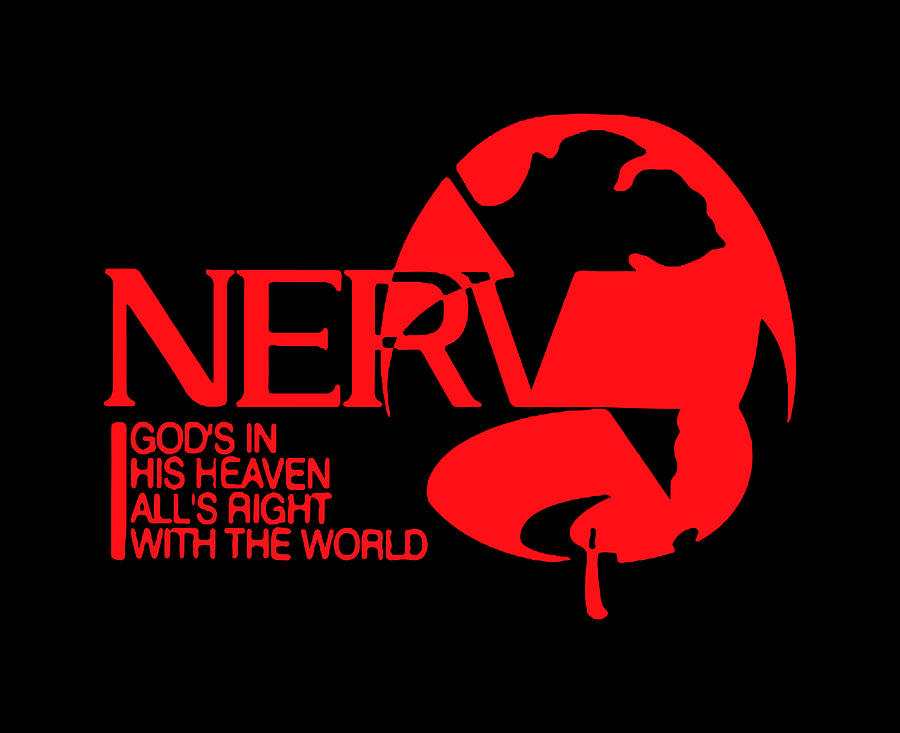 Nerv Logo Digital Art By Laura J Smith