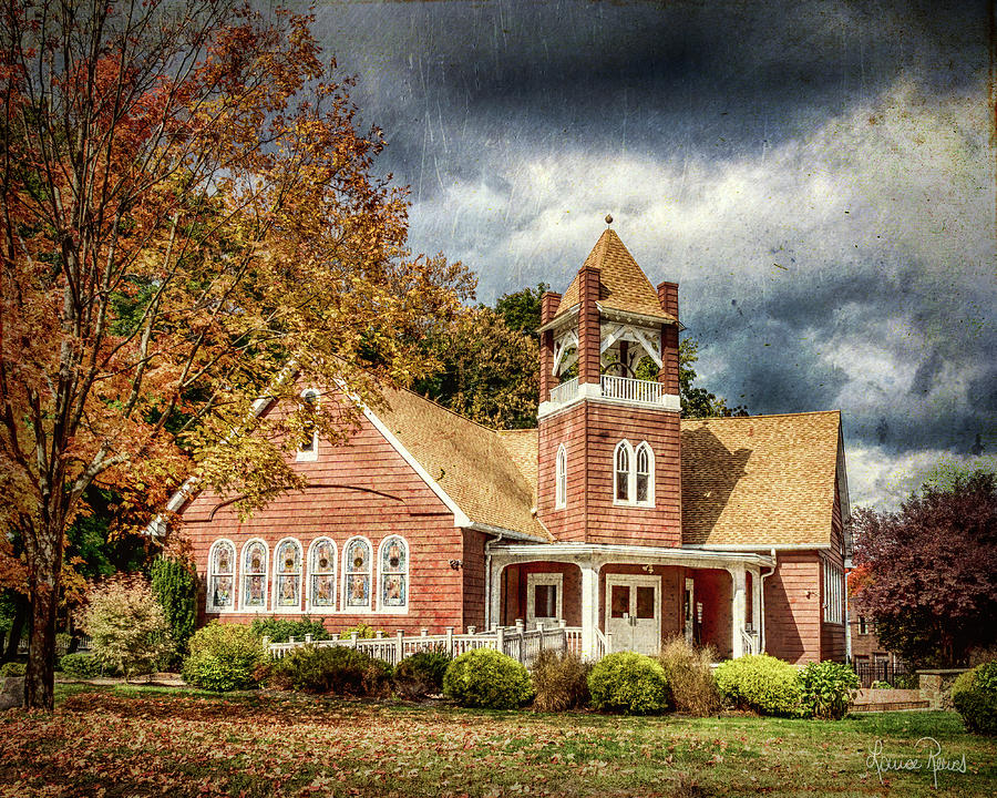 Neshanic United Methodist Church Photograph by Louise Reeves