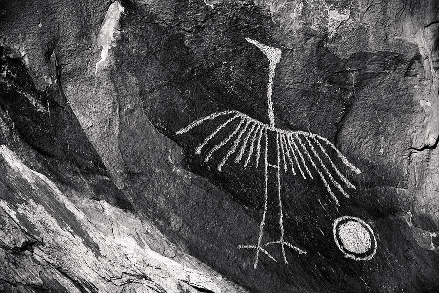 Petroglyph Photograph - Nest Keeper by Peter Boehringer