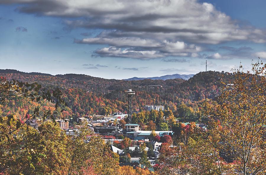 Nestled in the Smokies - Gatlinburg, Tennessee Photograph by Mountain 