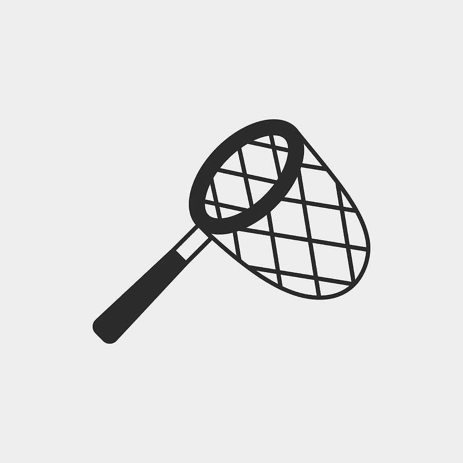 Net Icon Drawing by Vectorchef