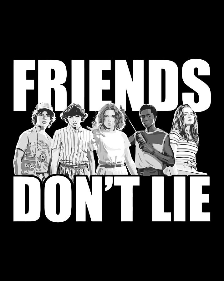 Донт френд. Friends don t Lie. Friends don't Lie. Friends don't Lie тату.
