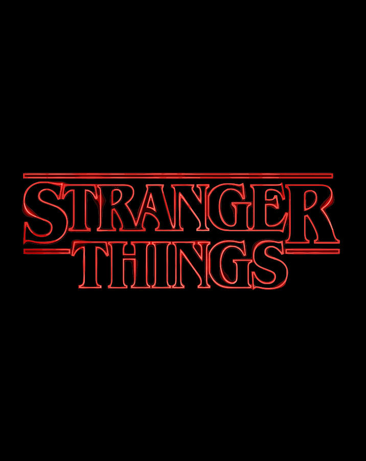 Netflix Stranger Things Neon Logo Digital Art by Nguyen Hung