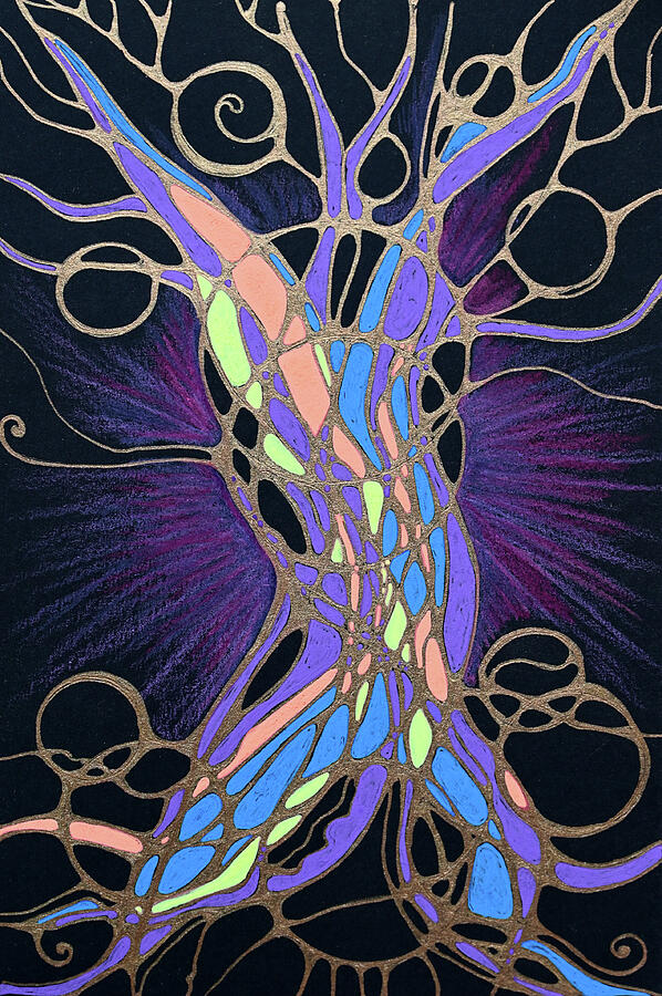 Neuroline Health Tree Drawing by Katherine Nutt