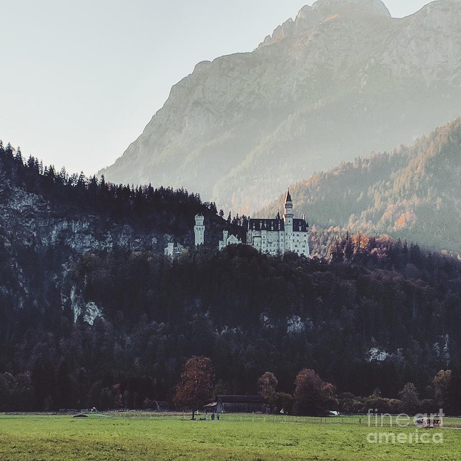 Neuschwanstein Castle From Afar Photograph by Keeley Gardiner | Fine ...